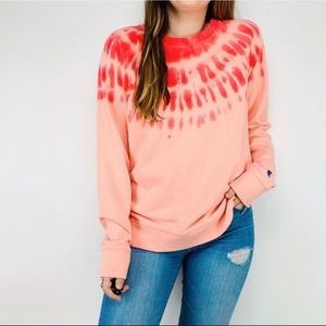 Champion Life Streak Dye Reverse Weave Crewneck